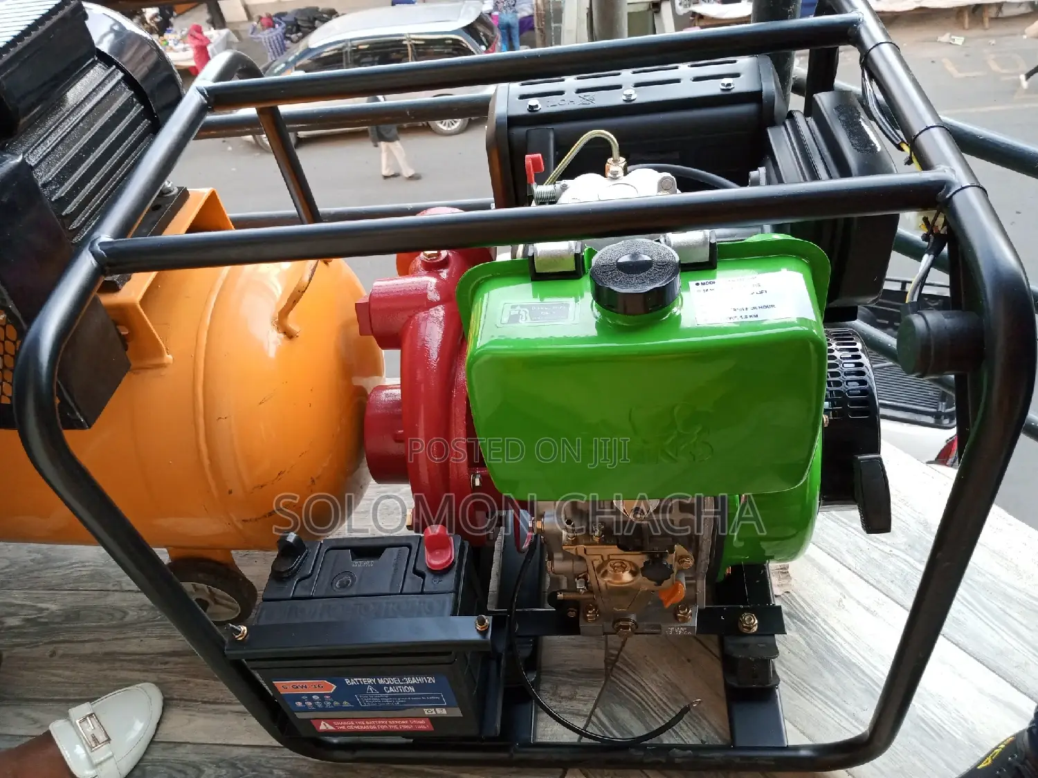 Rhino Keystart 3 Inch Deisel High Pressure Water Pump