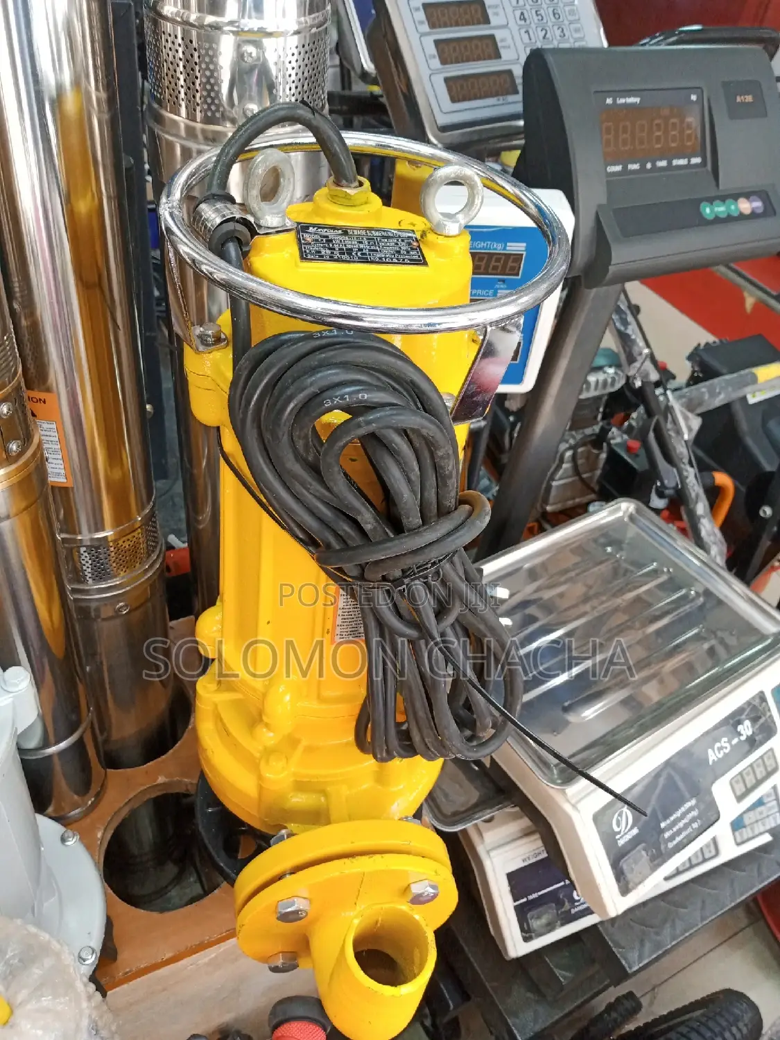 Maxpolar 18m Sewage Submersible Pump