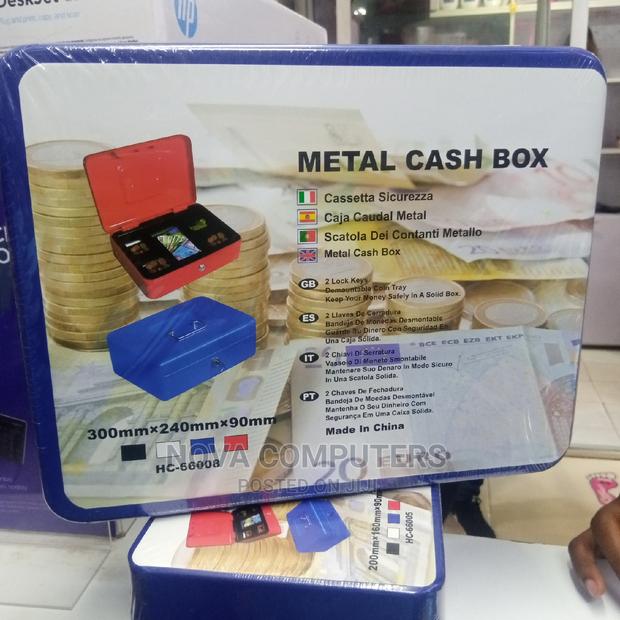 12" Metallic Cash Box - main view