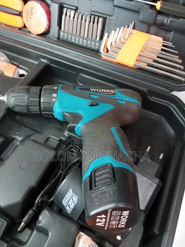 Dera 12V DC Drill Kit and Different Tools - thumbnail 4