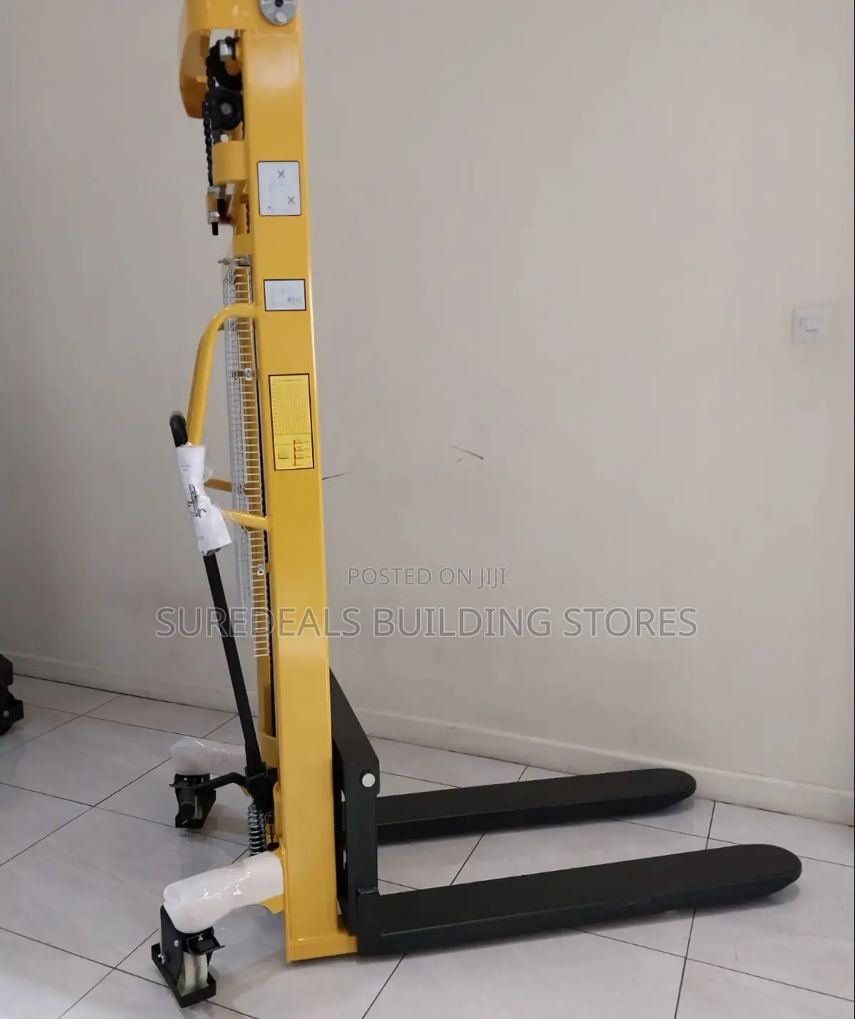 Hisaki Lifting Manual Pallet Stacker 2tones,1.6mtrs