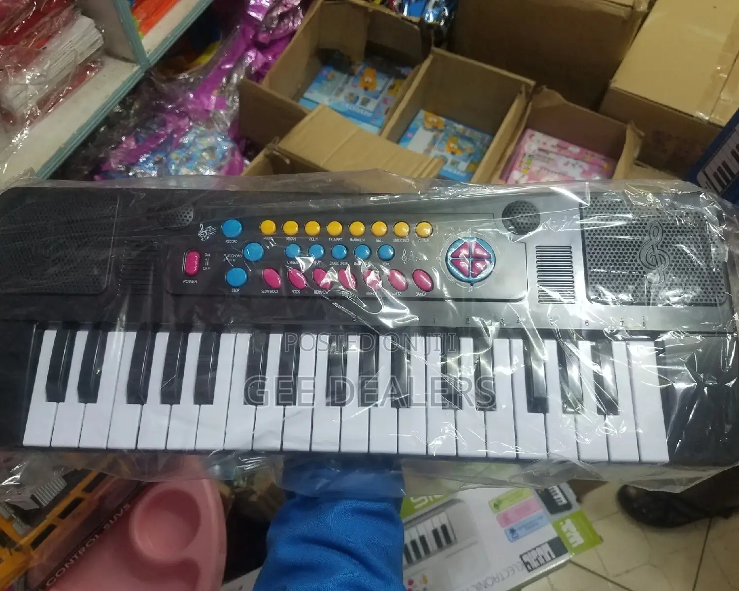 Kids Piano With Microphone