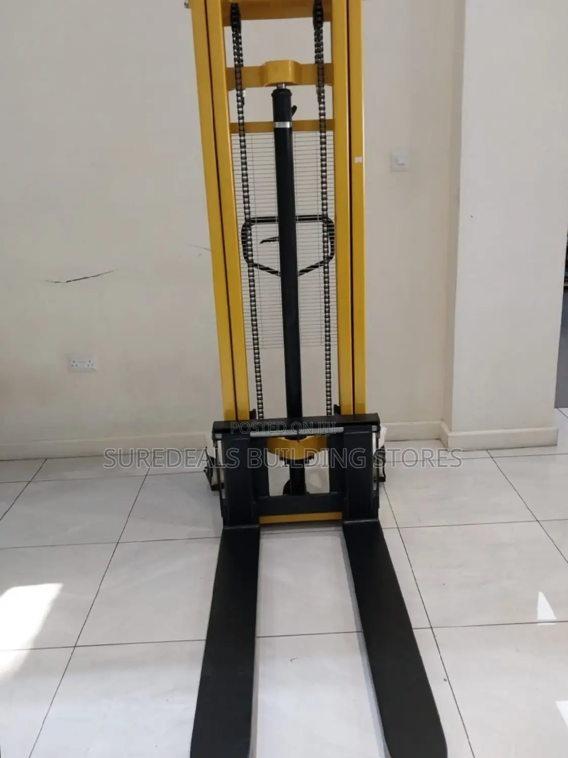 Hisaki Lifting Manual Pallet Stacker 2tones,1.6mtrs