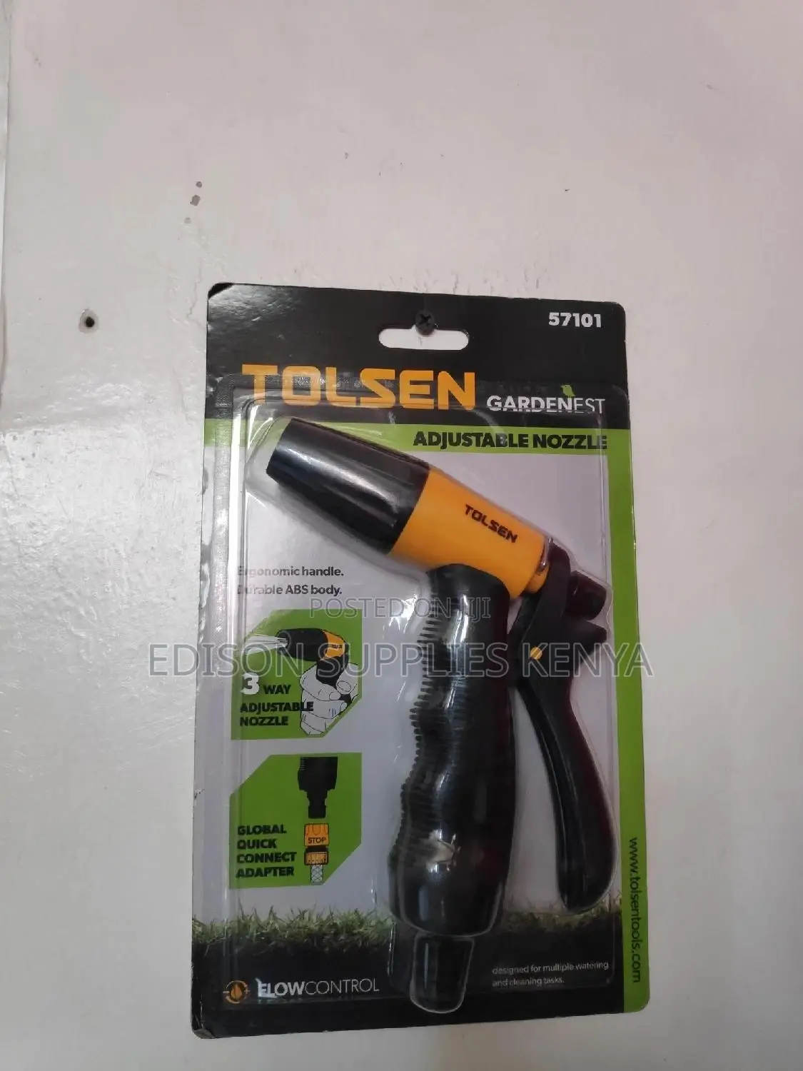 Water Spray Gun Tolsen Spray Gun Adjustable Nozzle 57101