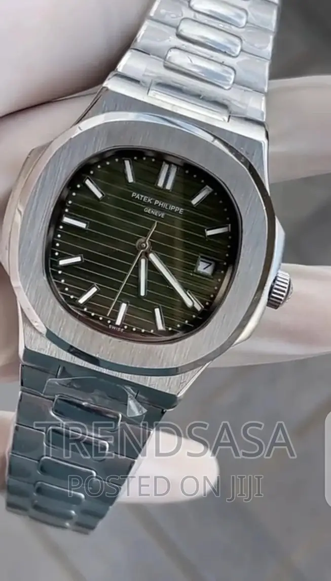 Patek Philippe Nautilus Stainless Steel Green Dial