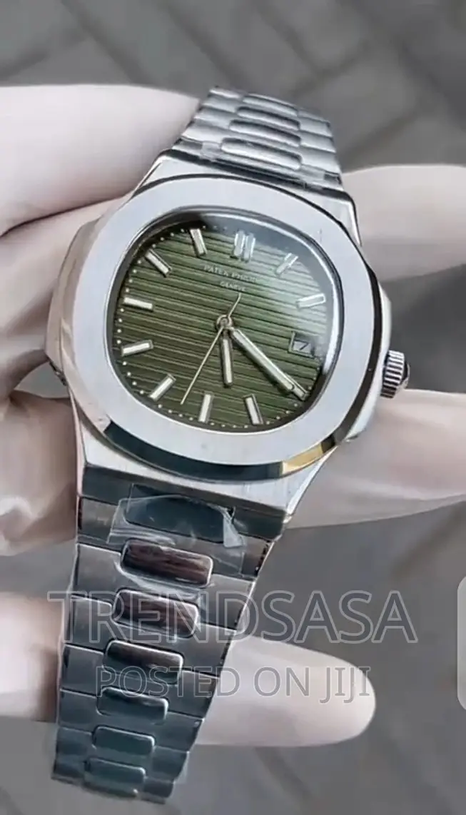 Patek Philippe Nautilus Stainless Steel Green Dial