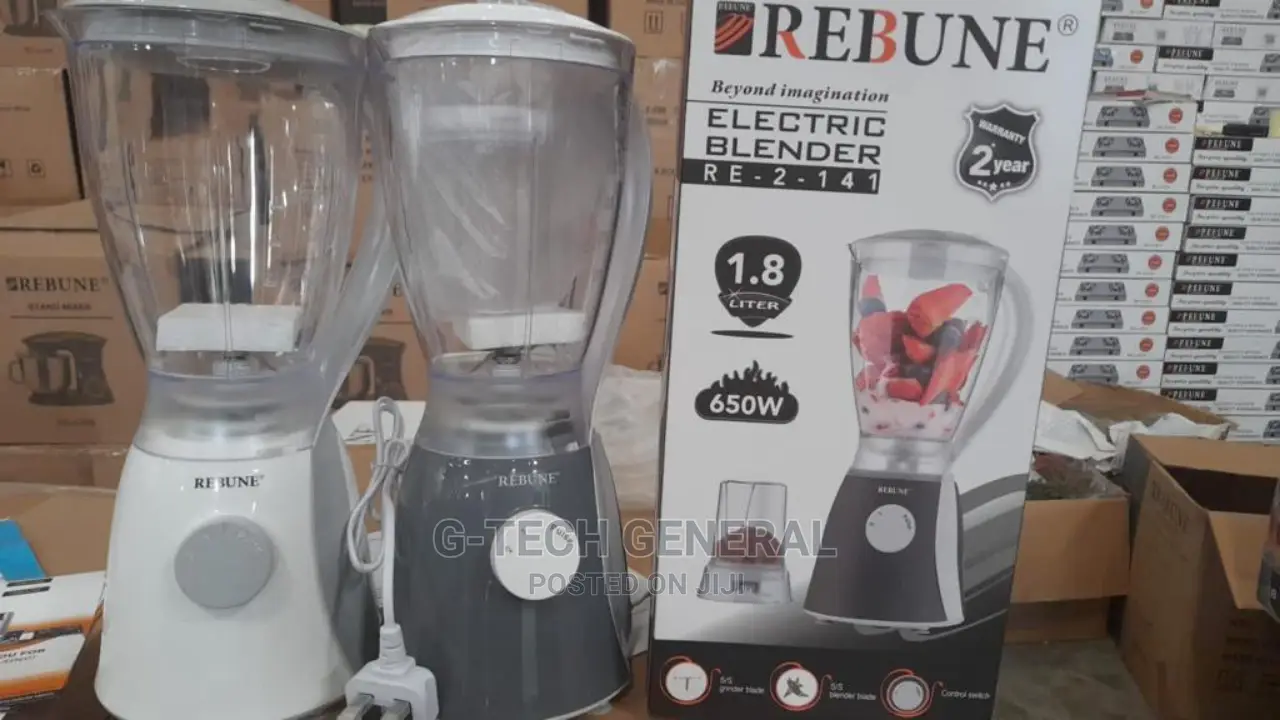 2in1 Rebune Blender With a Powerful Mortar