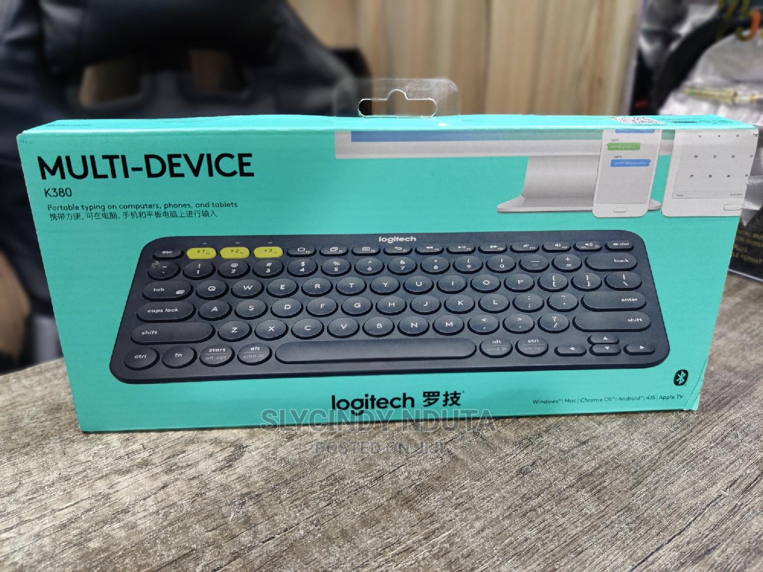Logitech Multi Device Keyboards(Black) in Nairobi Central Computer