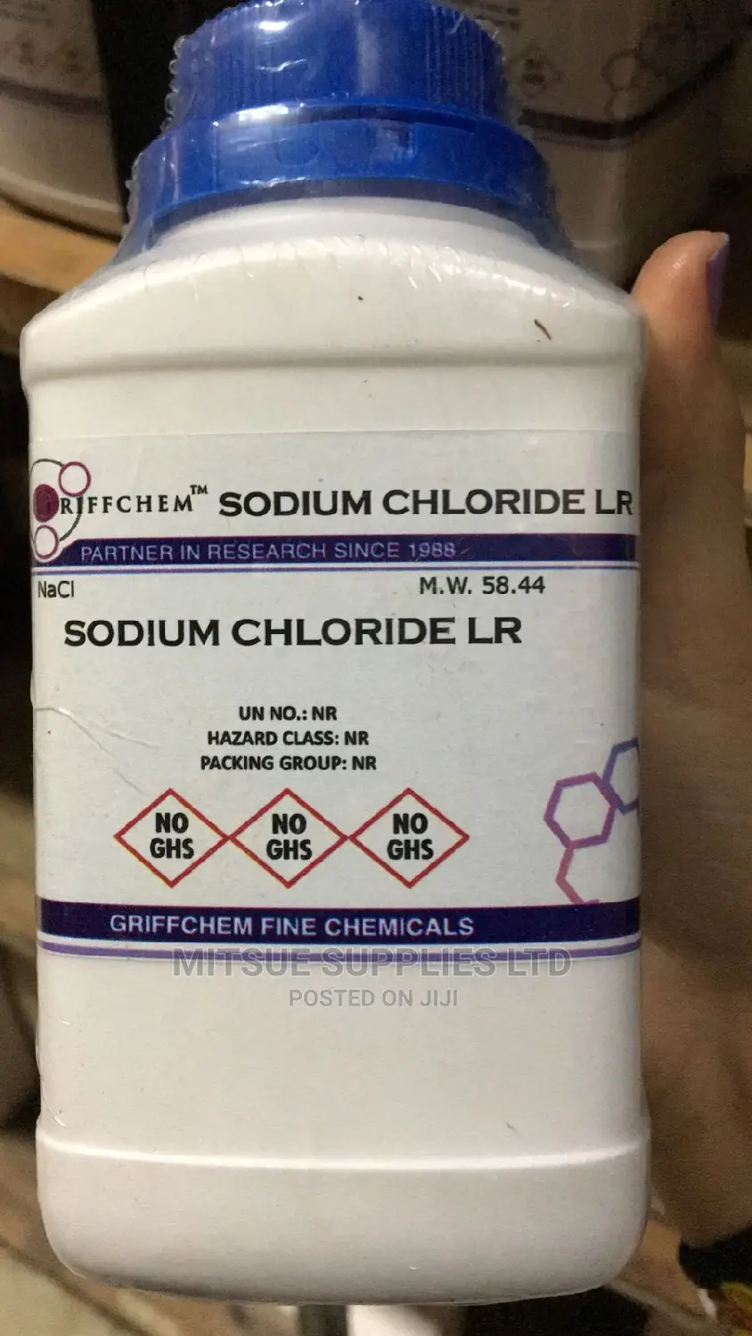 Sodium Chloride Lr 500G Griffchem 500G ( Gpr)