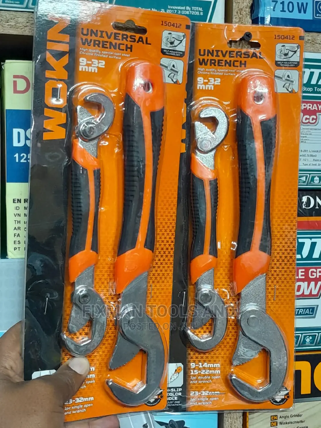 Universal Plumbing Spanner Set 9-32 Mm