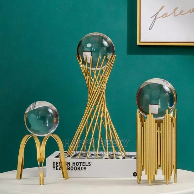 #*Golden Glass Crystal Home Decor*
3 in 1 Golden Decor