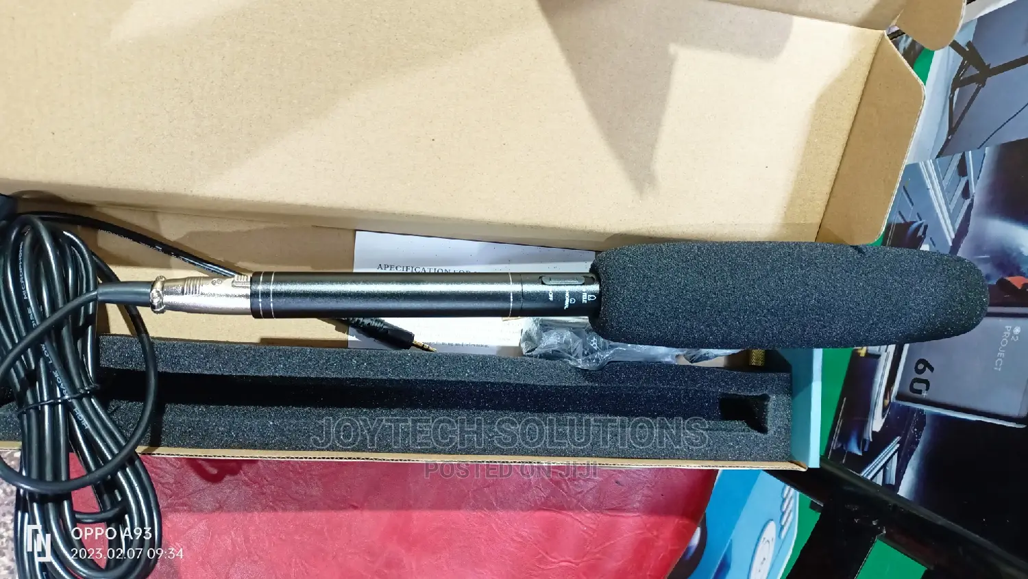 Camera/Phone Boom Microphone