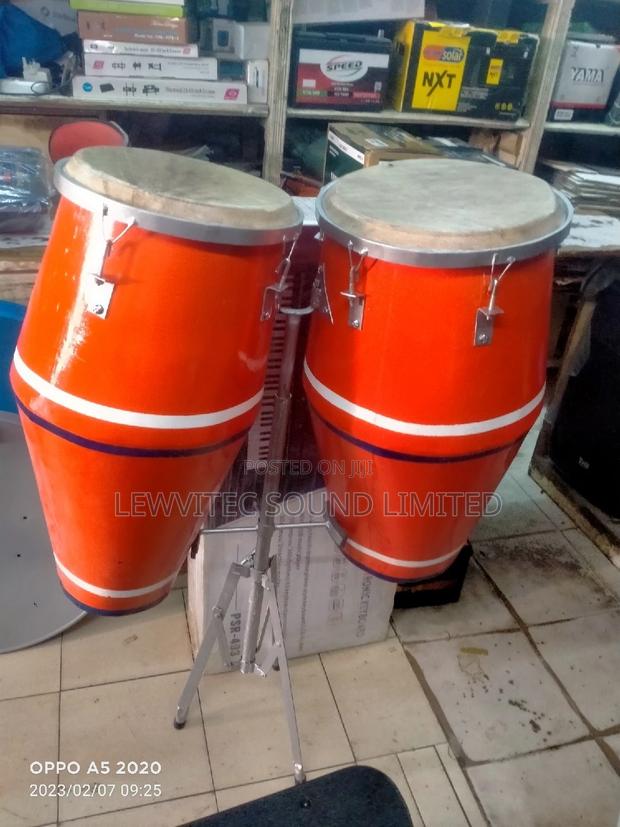 Orange Conga Drums - main view