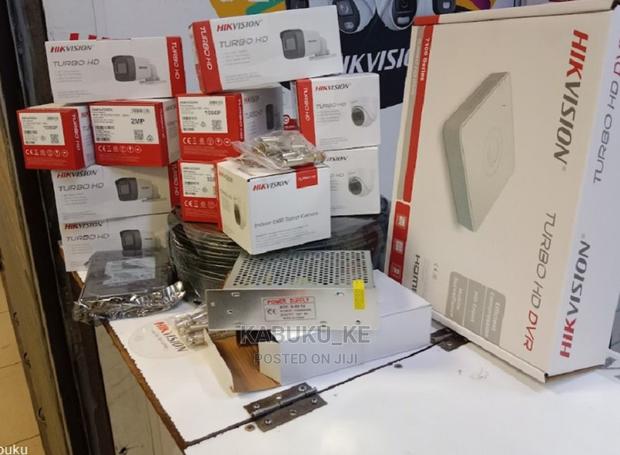 Hikvision 8-Camera Pack CCTV KIT, 1TB Harddisk 100m Cable - main view