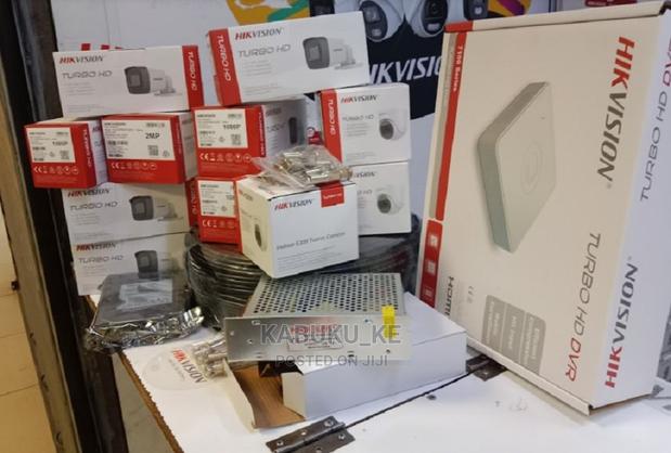 8 Eight Channel Hikvision HD Cctv Camera Kit Supply