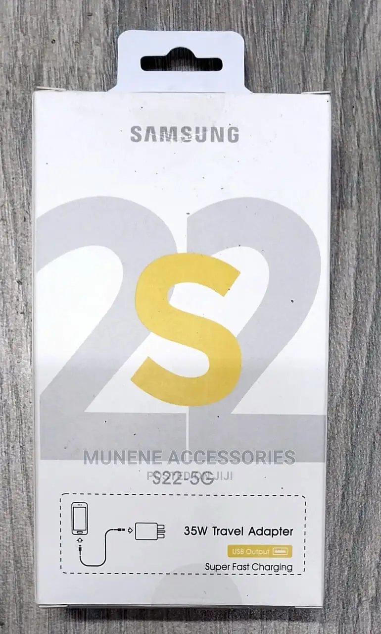 Samsung 35W Duo Fast Charger USB C Pd Cable for S22 S21