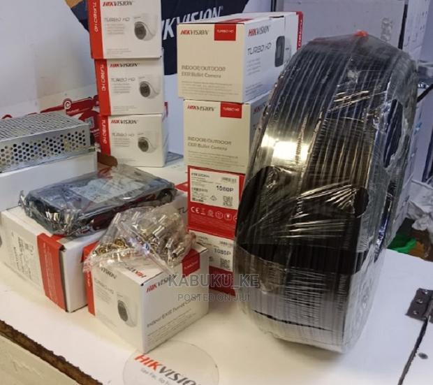 Quality 6 CCTV Cameras Complete System Kit Complete Package