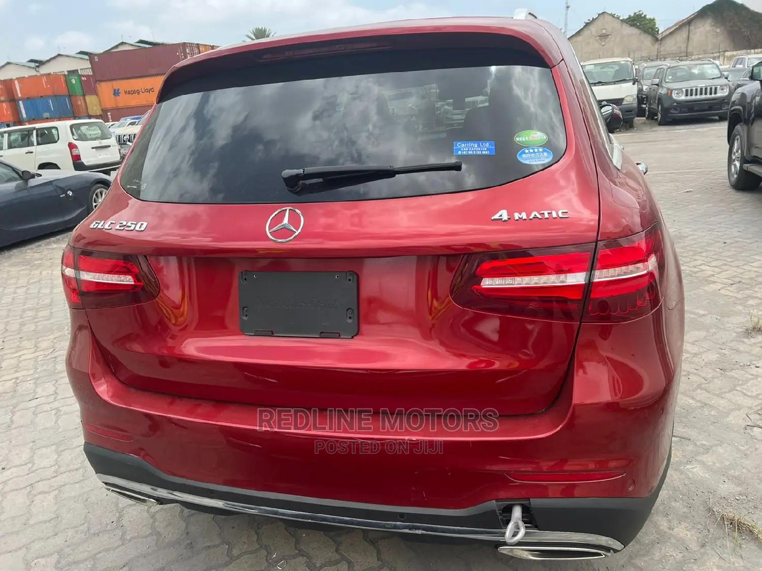Mercedes-Benz GLC-Class 2016 Red