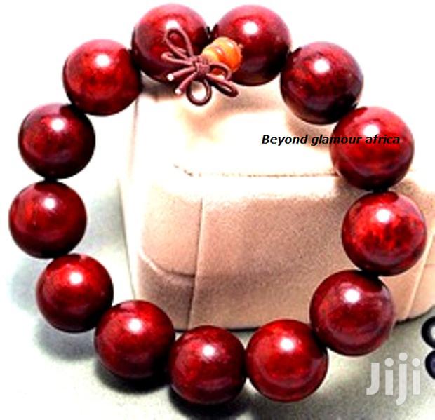 Unisex Shamballa Wood Bracelets.