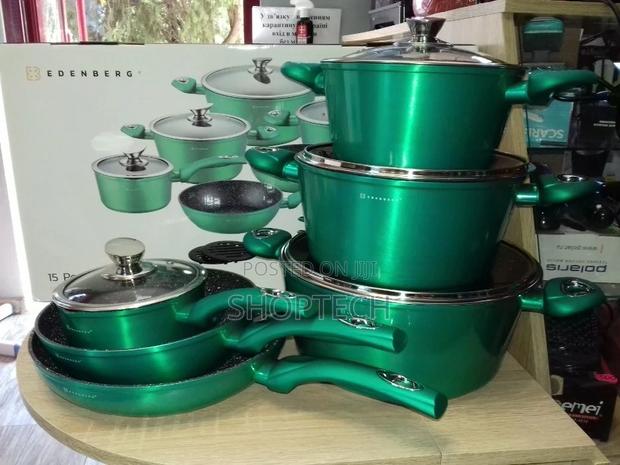 Edenburg 15pcs Cookware Set - main view