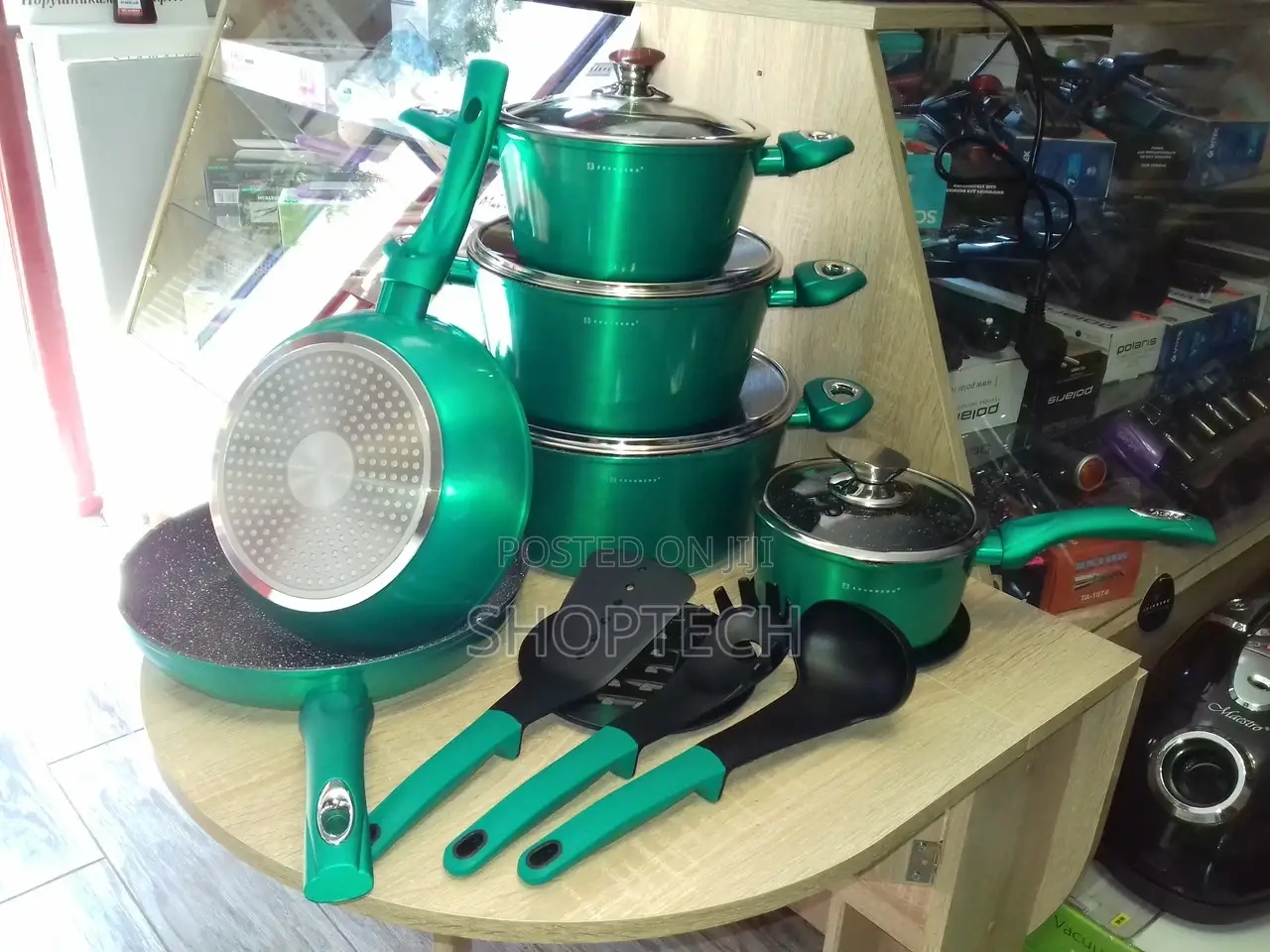 Edenburg Eb-5623 Green Cookware Set