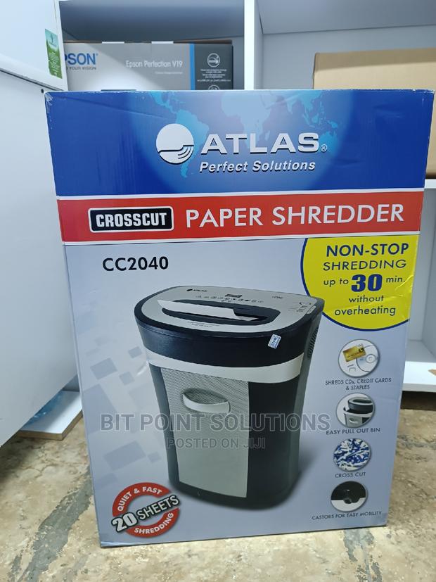 Atlas Cc2040 20-Sheets Paper Shredder '! Atlas Cc 2040