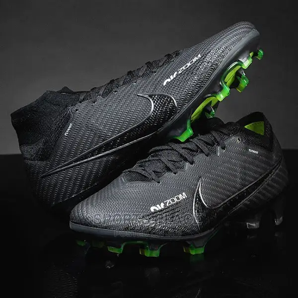 Nike Mercurial Air Zoom - Dark Smoke Football Cleats