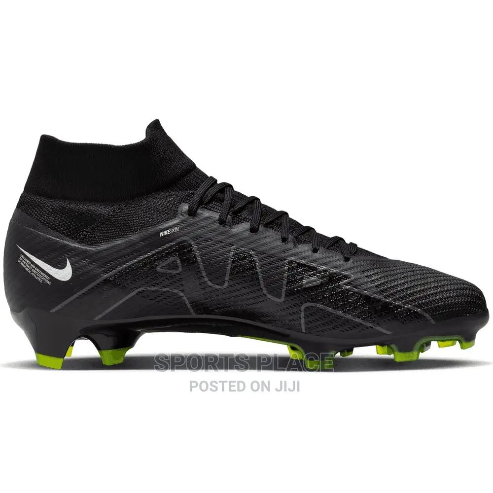 Nike Mercurial Air Zoom - Dark Smoke Football Cleats