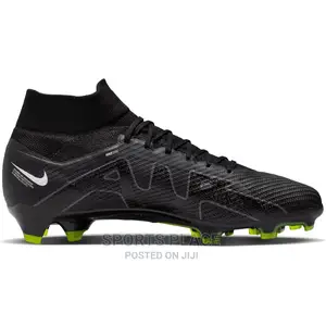 Nike Mercurial Air Zoom - Dark Smoke Football Cleats