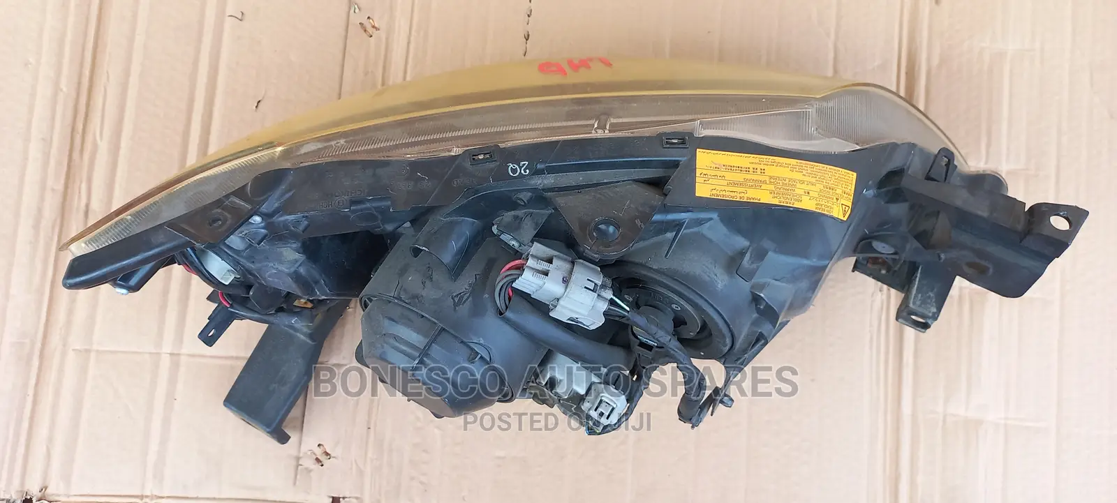 Subaru Impreza N14/ Gp2 Right Xenon Headlight (Black)