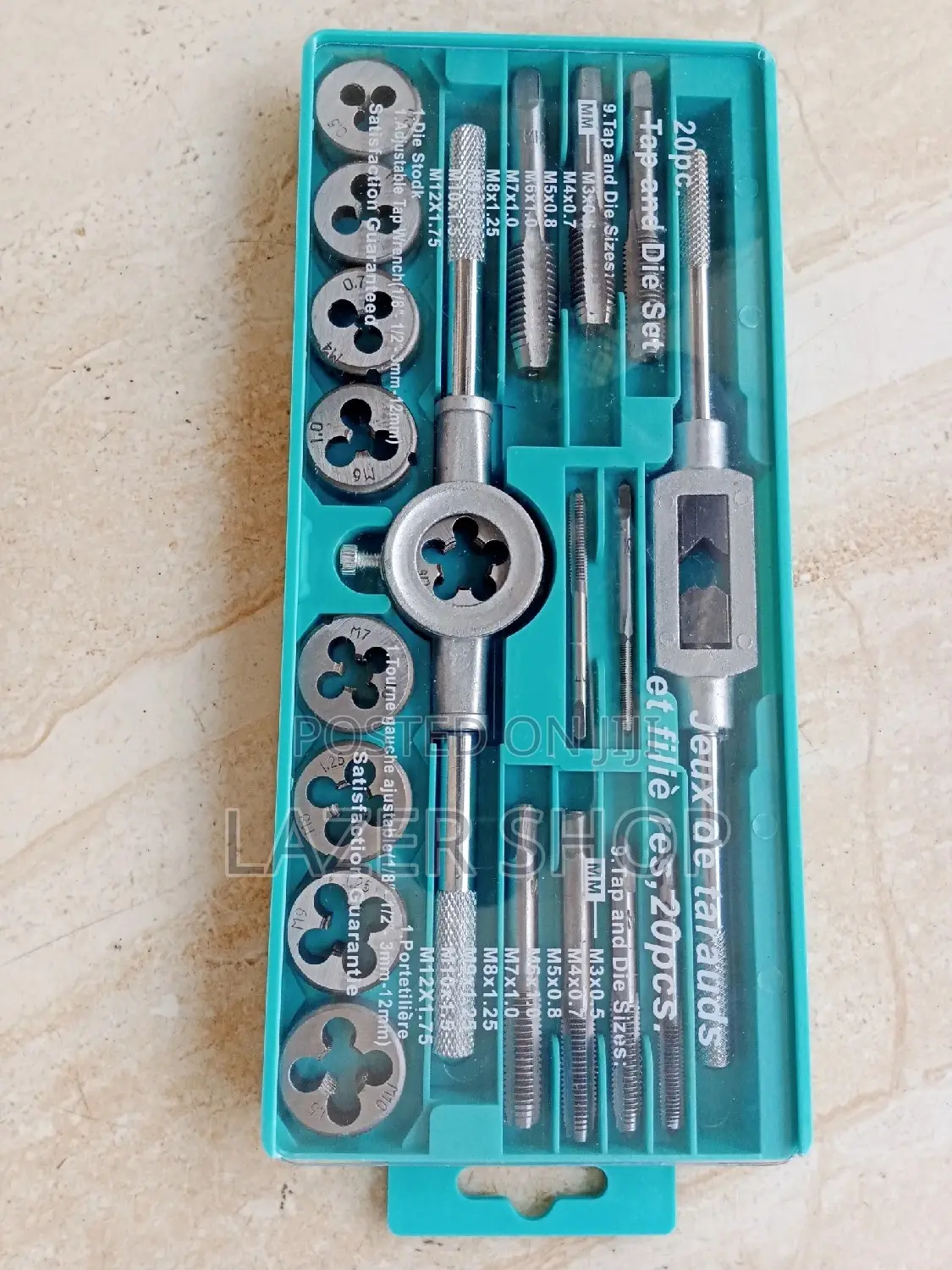 20pcs Tap and Die Set