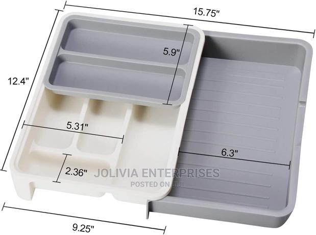Expandable Cutlery Organiser - main view