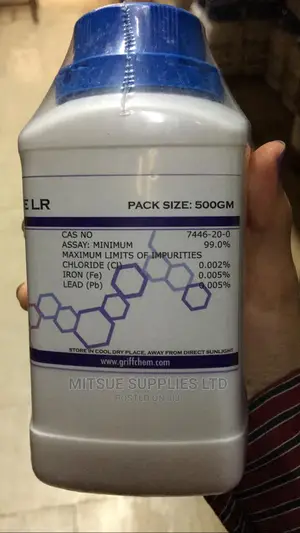 Zinc Sulphate Heptahydrate Purified 500G