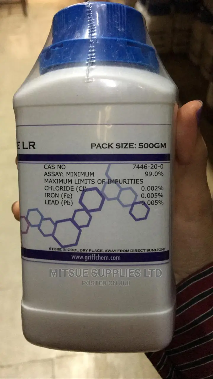 Zinc Sulphate Heptahydrate Purified 500G