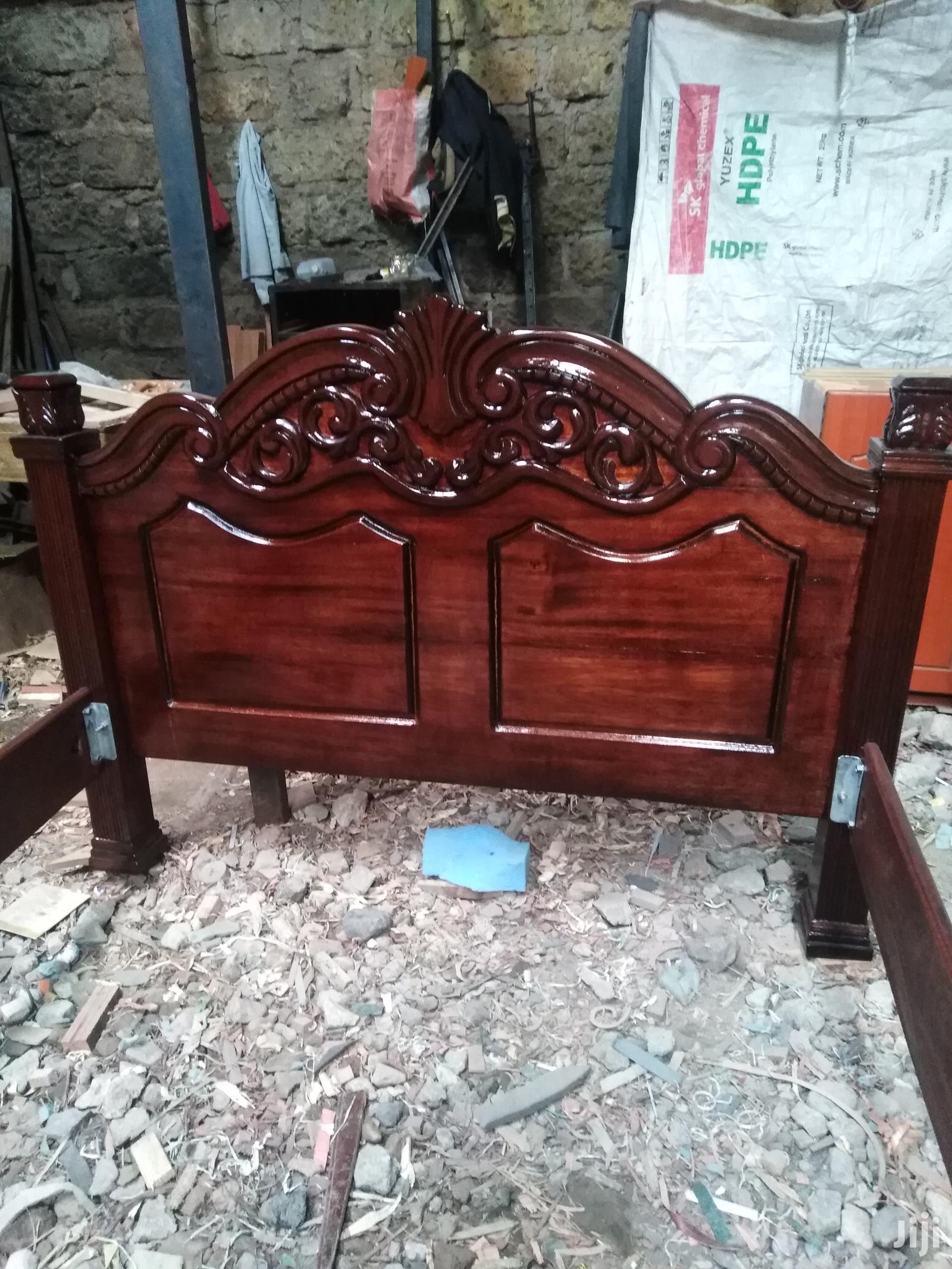 Mahogany Bed 5x6fts SolidPremium Executive Bed in Nairobi Central