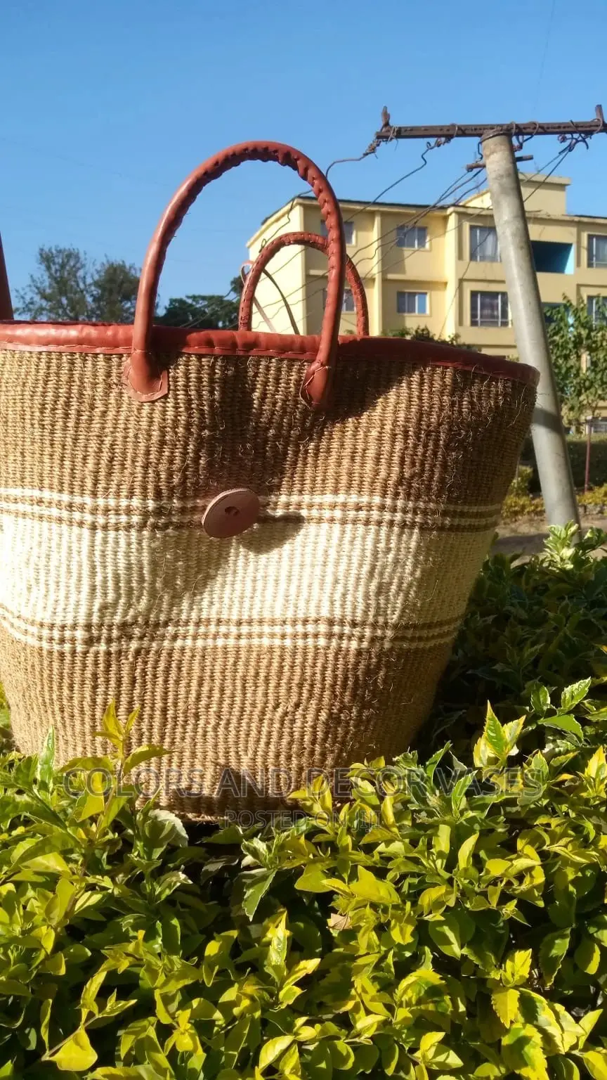 Leathered Baskets