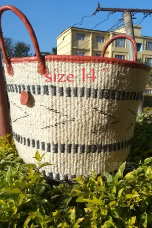 Leathered Baskets
