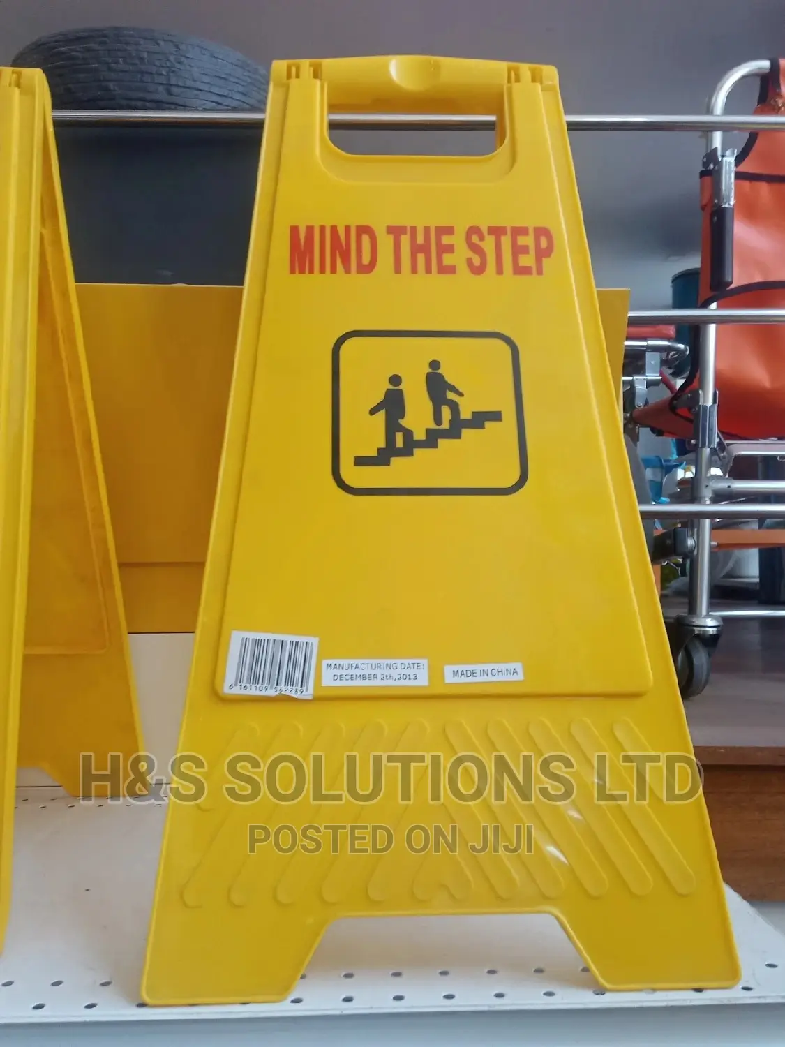 Mind The Step Caution Sign
