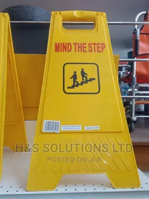 Mind The Step Caution Sign