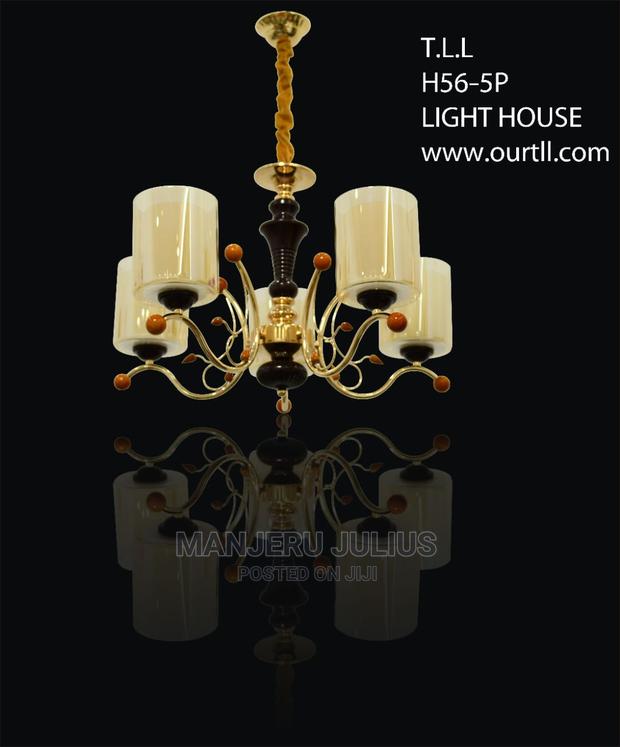 5 Arms Chandelier