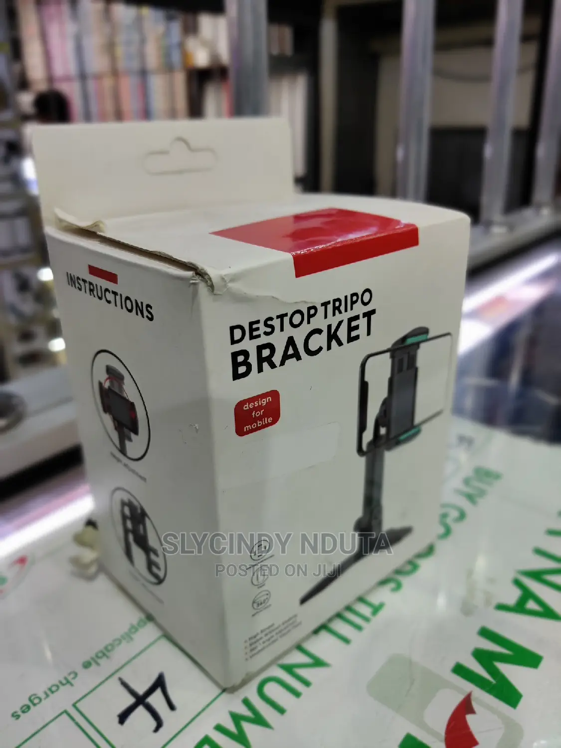 Desktop Tripo Bracket Design for Mobile