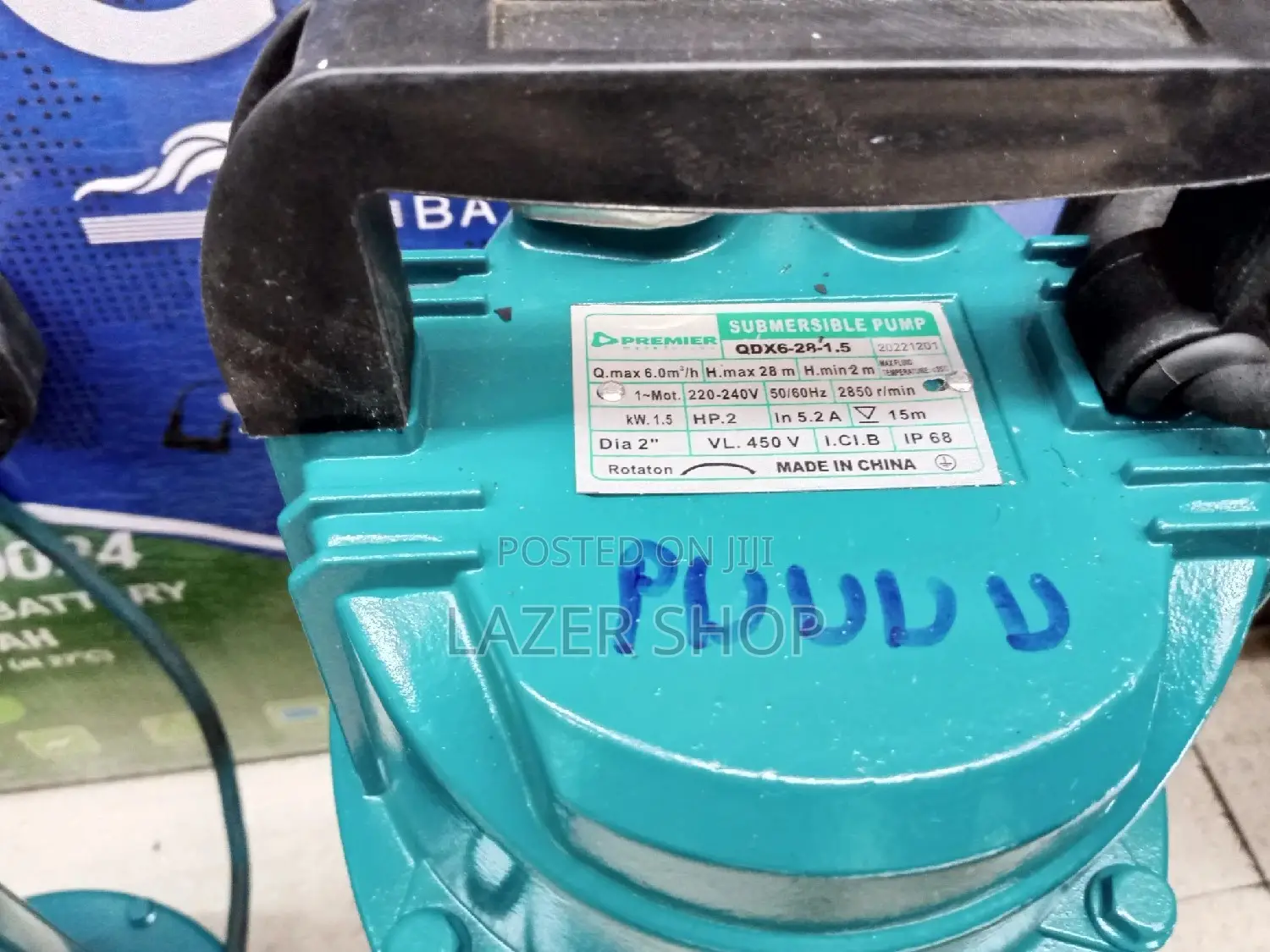 2hp Submersible Pump
