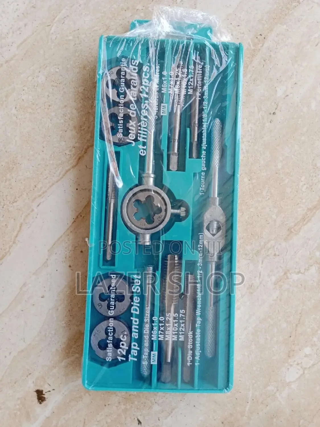 12pcs Tap and Die Set