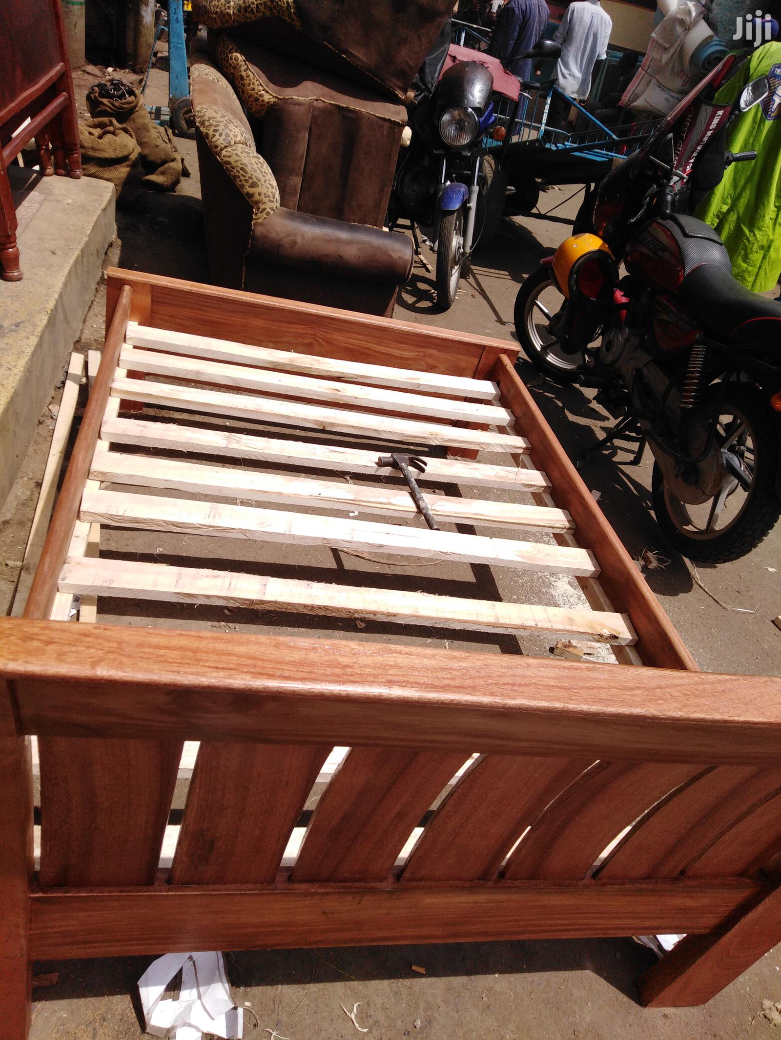 Pure Strong Mahogany Bed Various Sizes