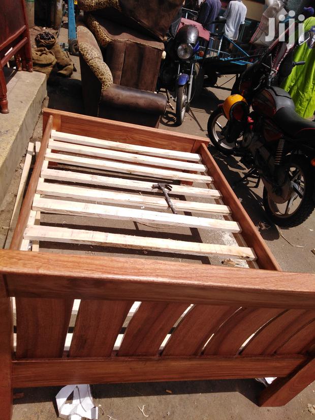 Pure Strong Mahogany Bed Various Sizes - thumbnail 3