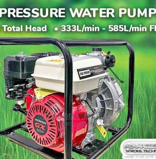 Advanced 4 Stroke Honda Water Pump - main view