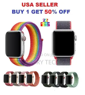 Woven Nylon Band for Iwatch Series 4/3/2/1 38/42/40/44mm