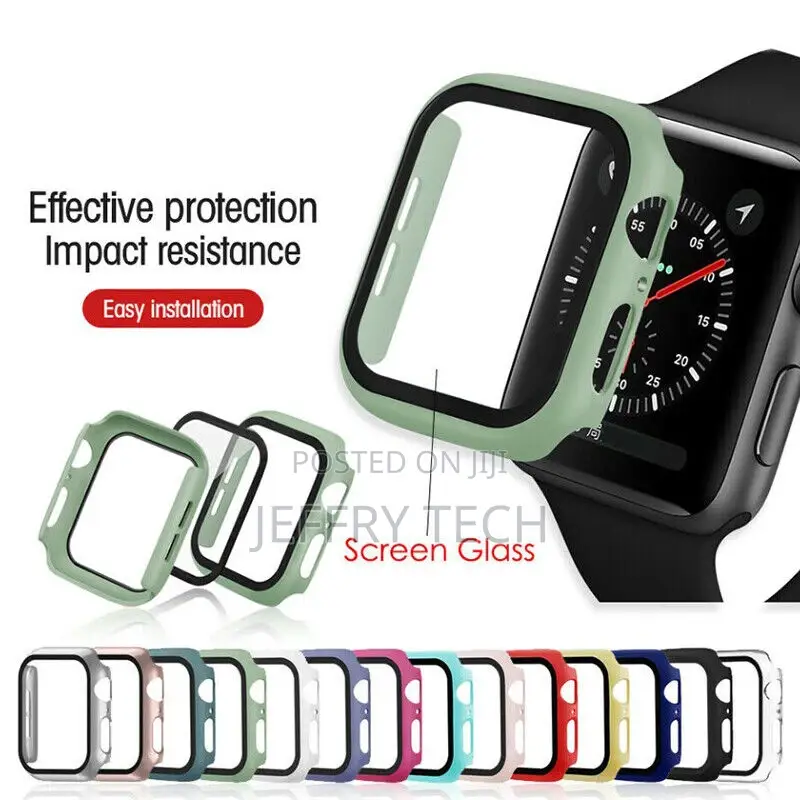 Protective Case Screen Protector for Apple Watch Series 5/6