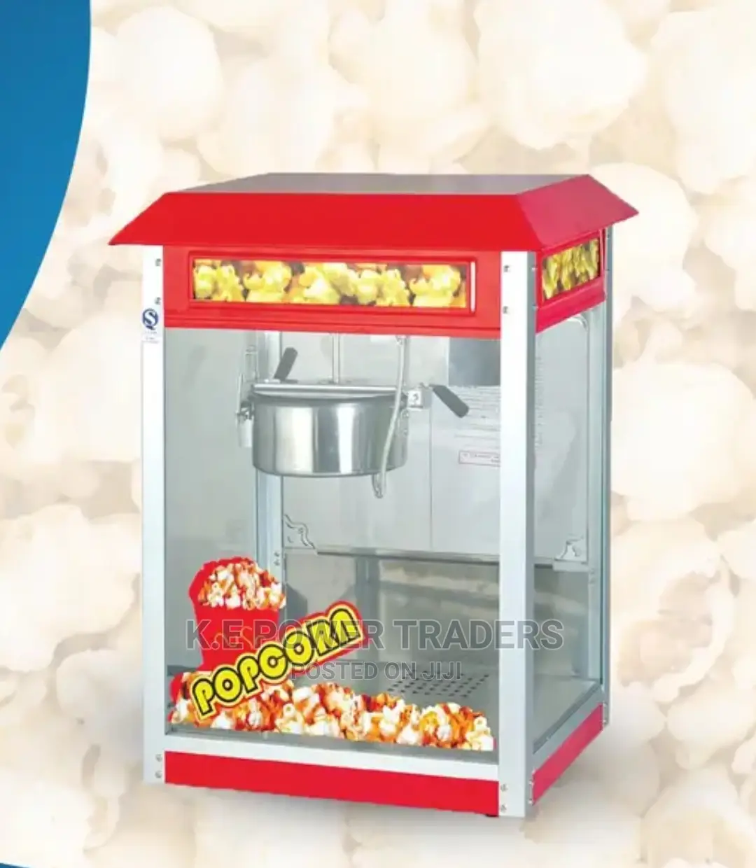 Large Capacity Glass Display Imported Popcorn Machine