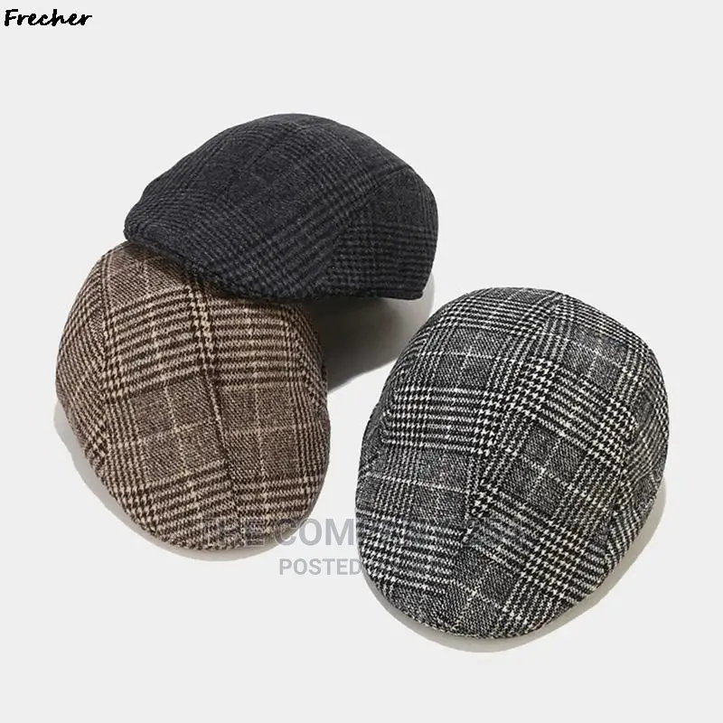 Fashion New Men's Casual Newsboy Hat Spring and Autumn